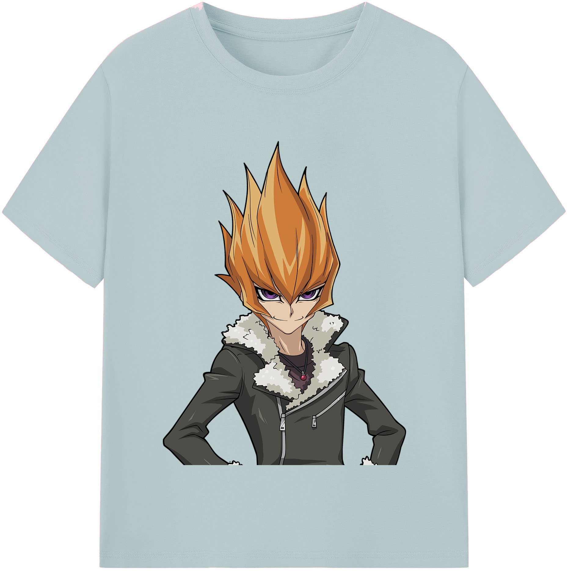 （画像用） 遊☆戯☆王 Yu-Gi-Oh! 綿100％半袖Tシャツ（フロントプリント）